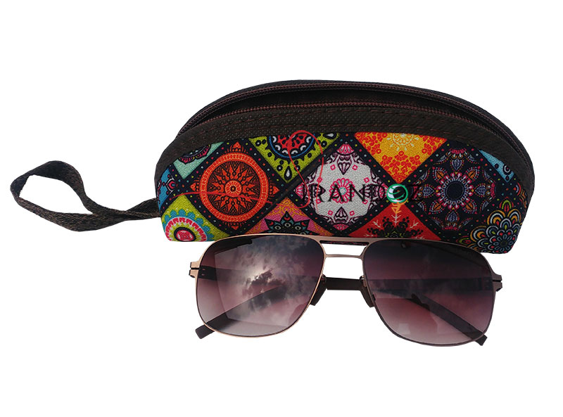 کیف عینک زیپ دار چاپی ایران‌دوز