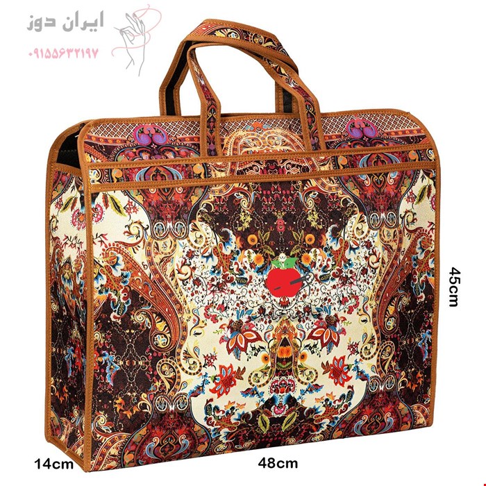 ساک هدیه تبلیغاتی با پارچه کرپ | Gift Bag
