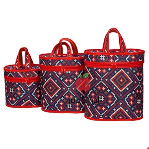 سرمه ای طرح دار