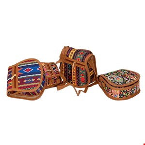 کیف دوشی بچگانه کرپ